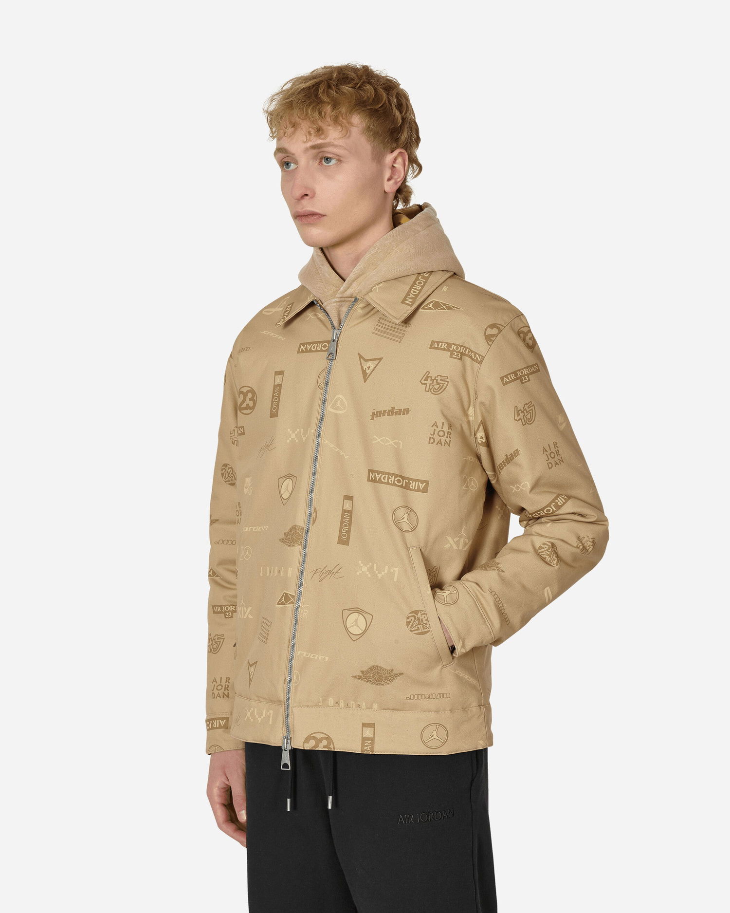 Bunda Jordan Flight Heritage Printed Jacket Béžová | DV7563-254, 1