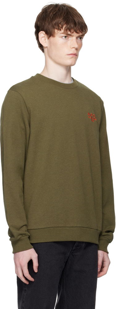 Mikina A.P.C. A.P.C. Rue Madame Standard Sweatshirt Zelené | COHGR-M27913, 1