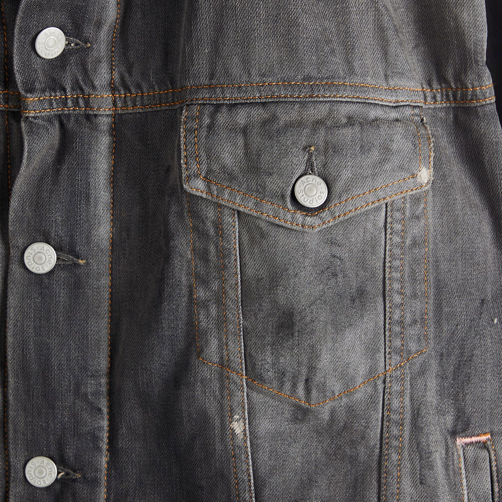Acne Studios Robert U Trafalgar Denim Jacket Size Small