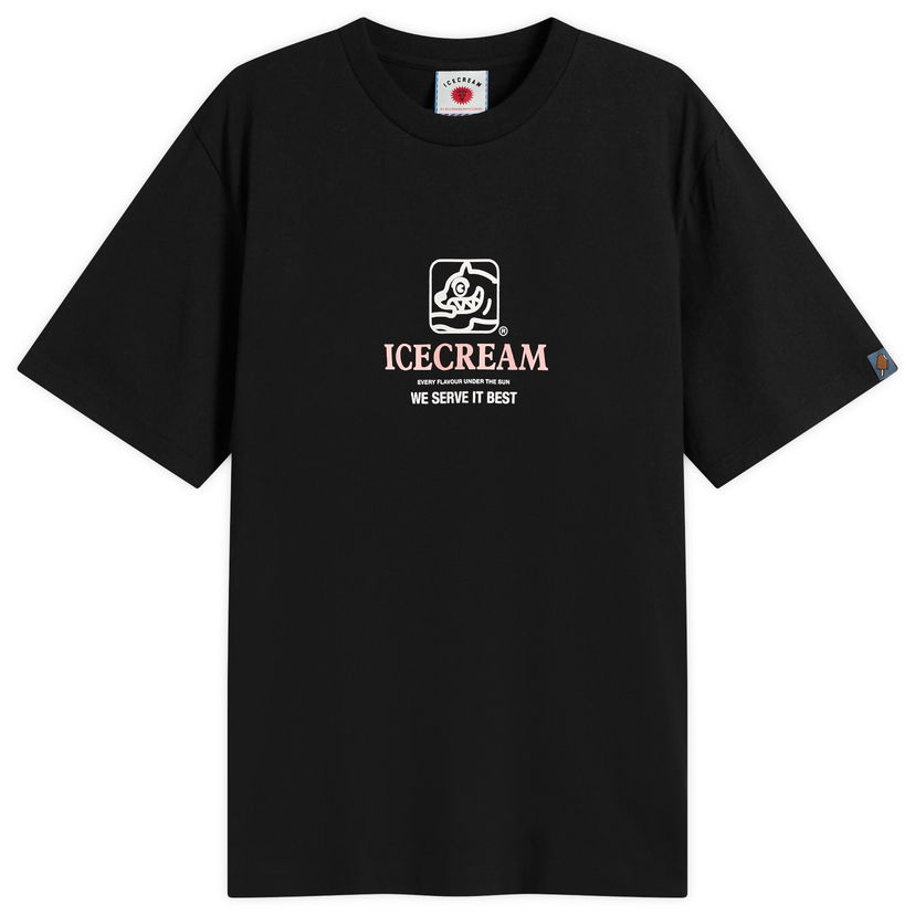 Tričko BBC IceCream Serve It Best Graphic Tee Čierna | IC25348-BLK