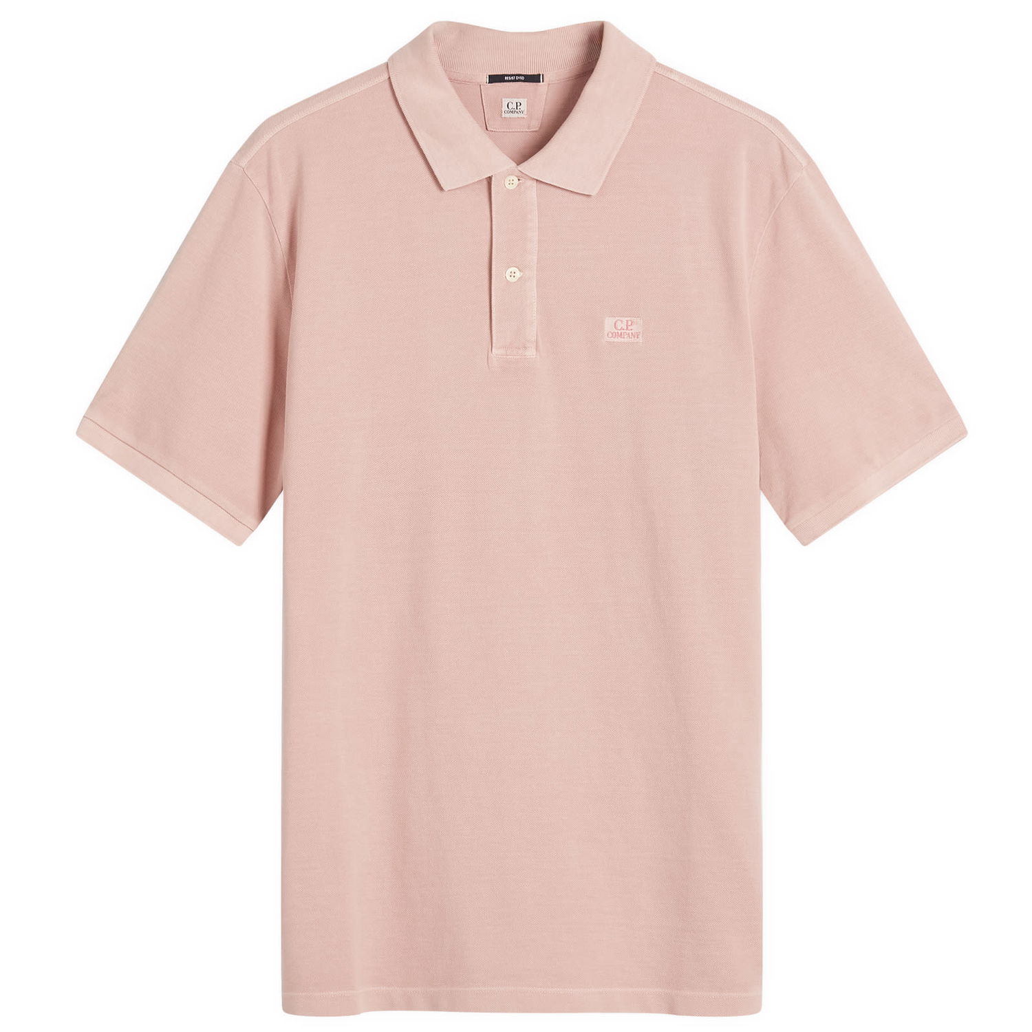 Polo tričko C.P. Company C.P. Company Resist Dye Logo Polo Shirt, Size Large Ružová | 18CMPL180A-110300R-PNK, 1