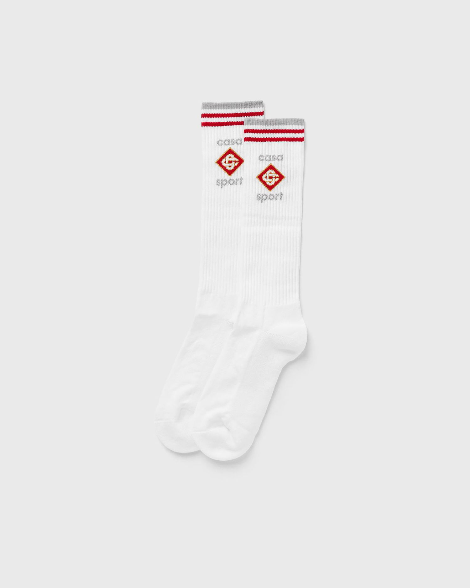 Ponožky Casablanca UNISEX PRINTED BASKETBALL SOCKS Biela | AF24-ACC-077-01, 0