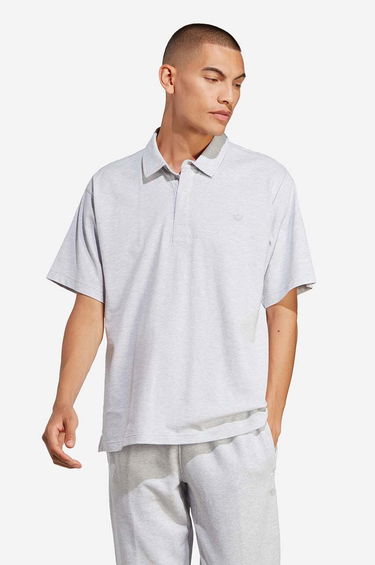 Polo tričko adidas Originals Polo Shirt Short Sleeve Šedá | IC5120, 0