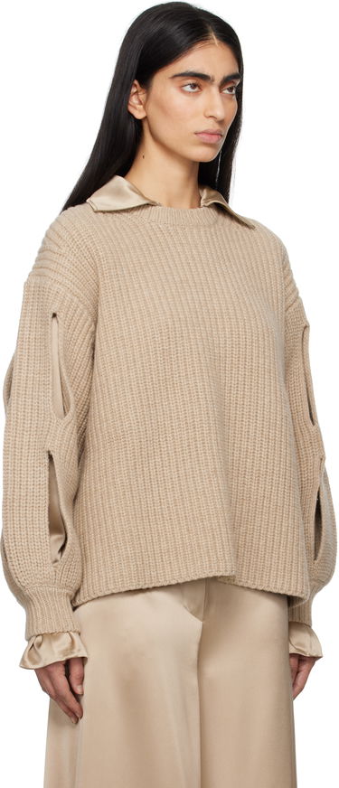Sveter Nanushka Nanushka Jacint Cutout Detail Sweater Béžová | NW25RSSW11674, 1