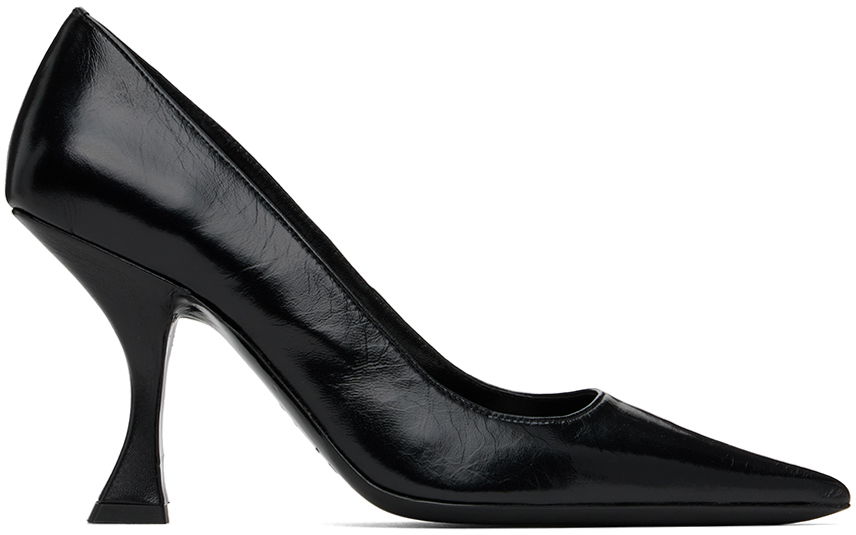 Tenisky a topánky BY FAR Leather Pointed Toe Pumps Čierna | 23PFVIVBLCRE, 0