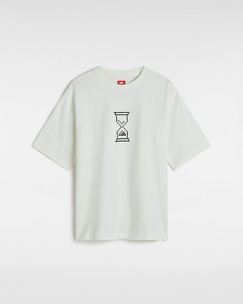 Tričko Vans Skate Timez Up T-Shirt, Size L Biela | VN000M0TFS8, 0