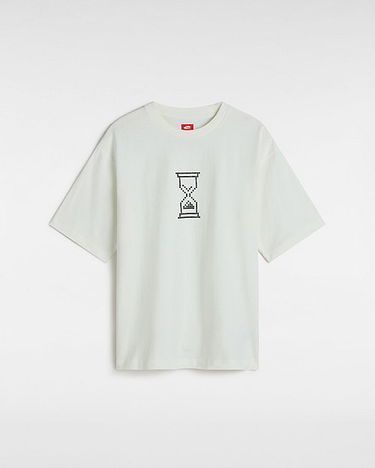 Tričko Vans Skate Timez Up T-Shirt, Size L Biela | VN000M0TFS8, 0