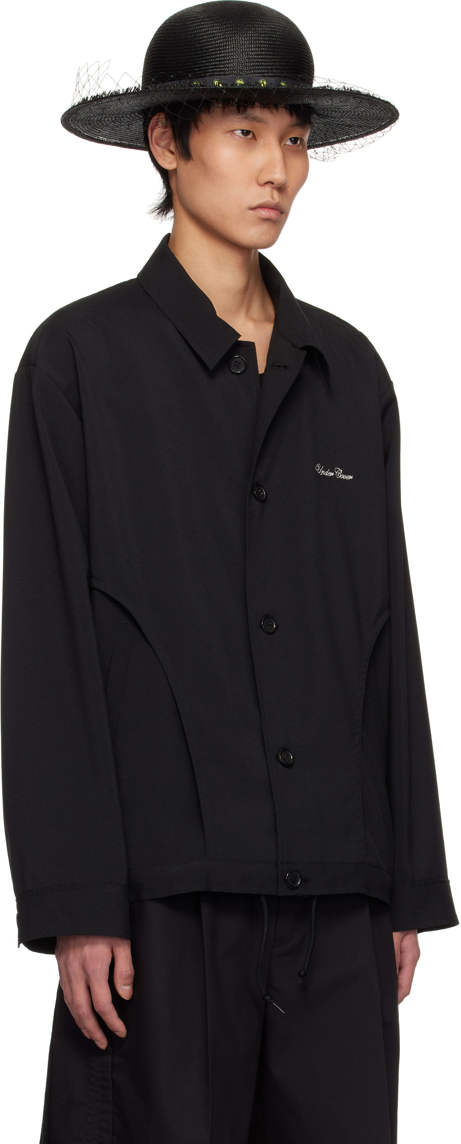 Klobúk UNDERCOVER Undercover Nylon Coach Jacket Čierna | UP1E4204-2, 1