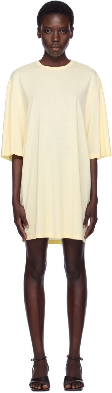Šaty TOTEME TOTEME Relaxed Tee Minidress Žltá | 253-WRT0594-FB0419, 0