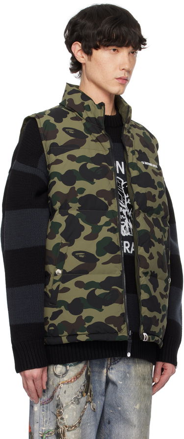 Vesta BAPE Camo Reversible Down Vest Zelené | 001DNK801012M, 1