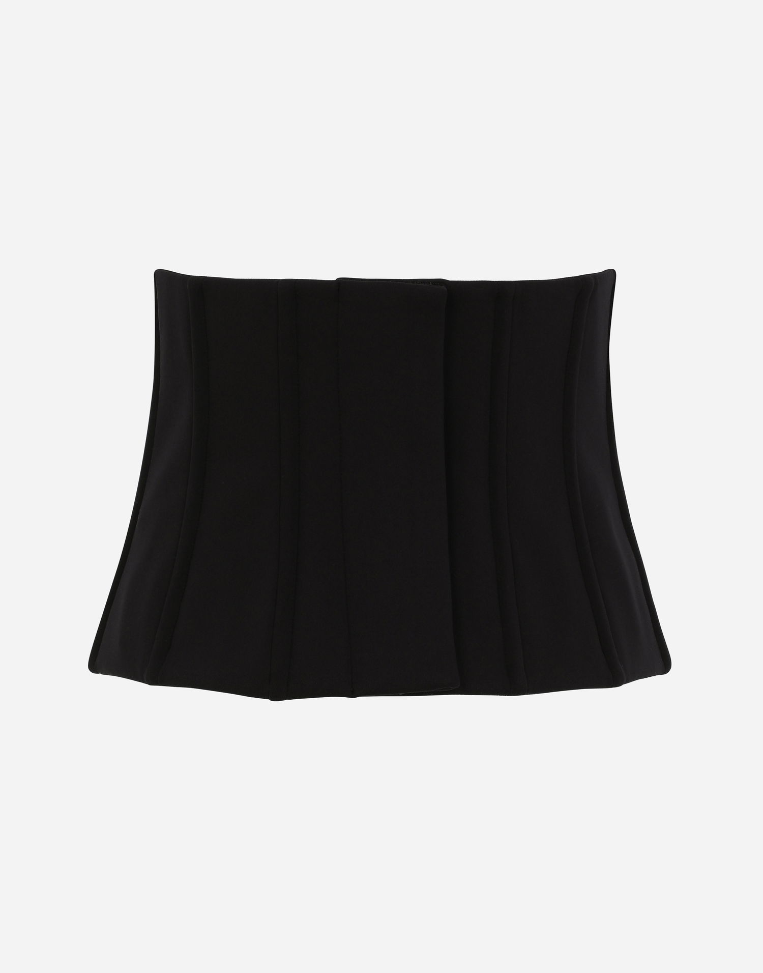 Opasok Dolce & Gabbana Technical Jersey Corset Belt With Tag Čierna | FB373AFUUBDN0000, 1