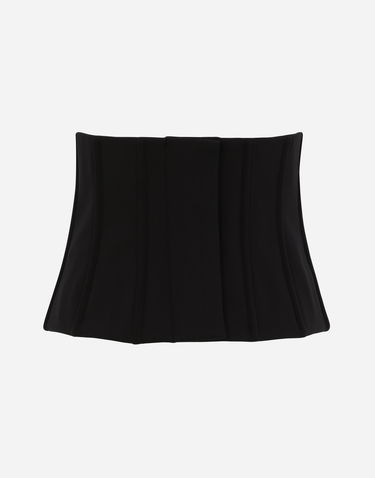 Opasok Dolce & Gabbana Technical Jersey Corset Belt With Tag Čierna | FB373AFUUBDN0000, 1