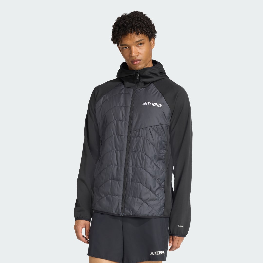 Bunda adidas Performance Terrex Multi Climawarm Hybrid Insulated Hooded Jacket Čierna | JL5576, 0