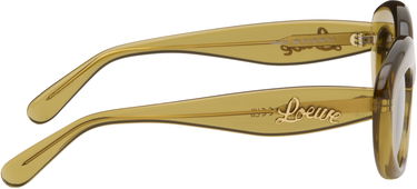 Slnečné okuliare Loewe LOEWE Curvy Logo Cat-Eye Sunglasses Zelené | LW40153I5196E 192337199646, 1