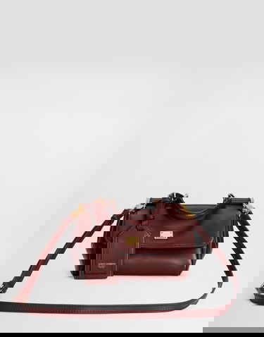 Kabelka Dolce & Gabbana My Sicily Leather Flap Bag Vínová | BB7864B732180346, 0