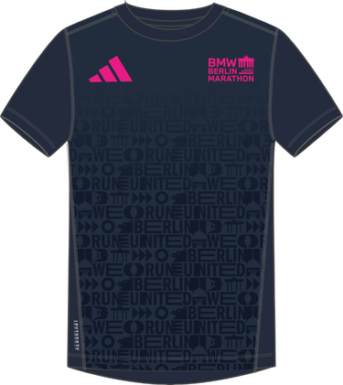Tričko adidas Originals Adidas BMW Berlin Marathon 2025 Running T-Shirt Navy | jz6502, 0