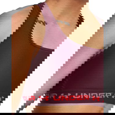Podprsenka Under Armour High Crossback Bra Vínová | 1361034-600, 4
