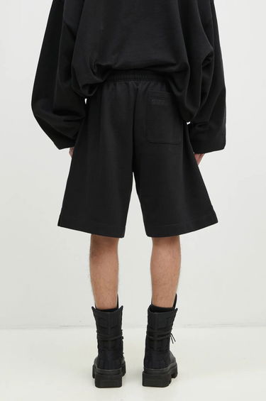 Šortky VETEMENTS Embroidered Logo Sweatshorts Čierna | UA66SS610B, 2