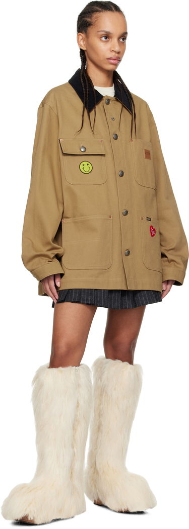 Bunda Andersson Bell Andersson Bell Cotton Chore Jacket Hnedá | awa678m, 3