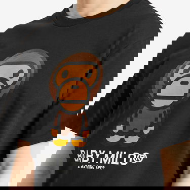 Tričko BAPE A Bathing Ape Baby Milo T-Shirt, Size Large Čierna | 002TEL301001M-BLK, 5
