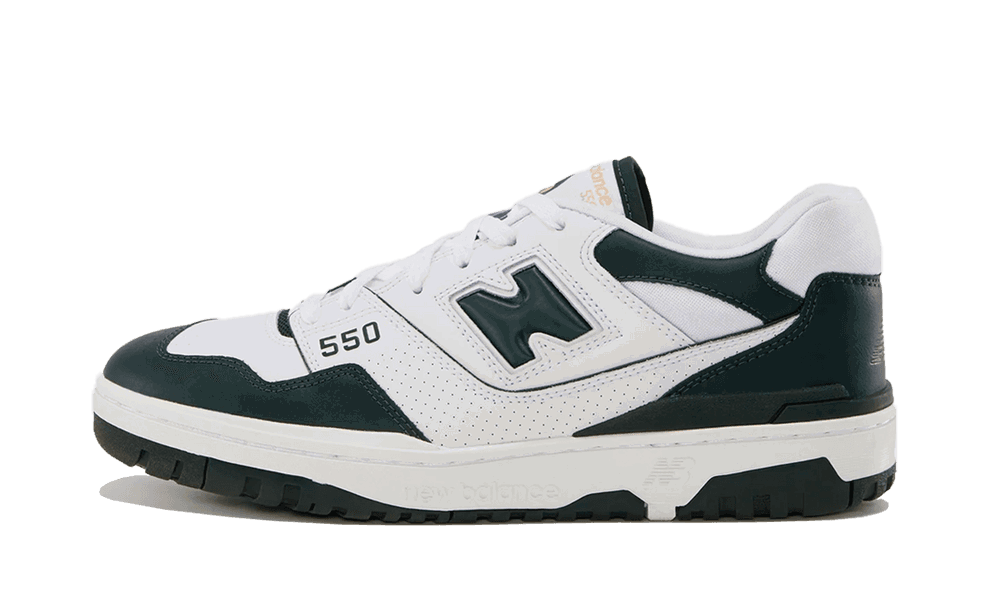 Tenisky a topánky New Balance 550 "White Dark Green" Biela | BB550GZ1, 0