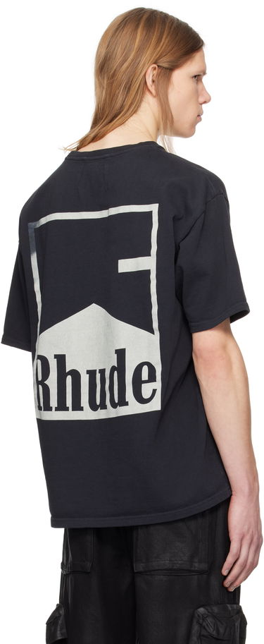 Tričko Rhude Chevron T-shirt Čierna | RHPS25TT02012, 2