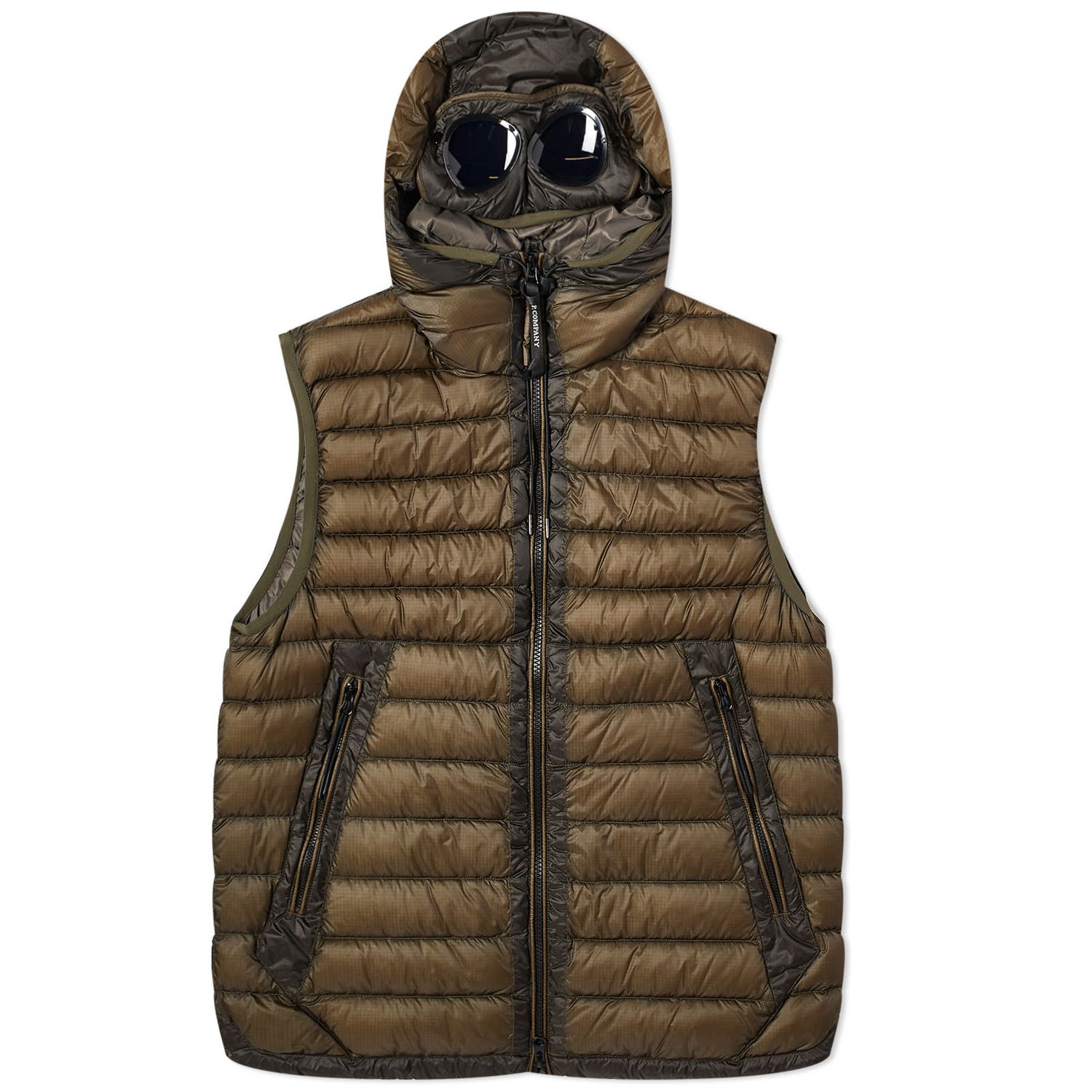 Vesta C.P. Company D.D Shell Goggle Vest Hnedá | 15CMOW171A-006099A-670, 0