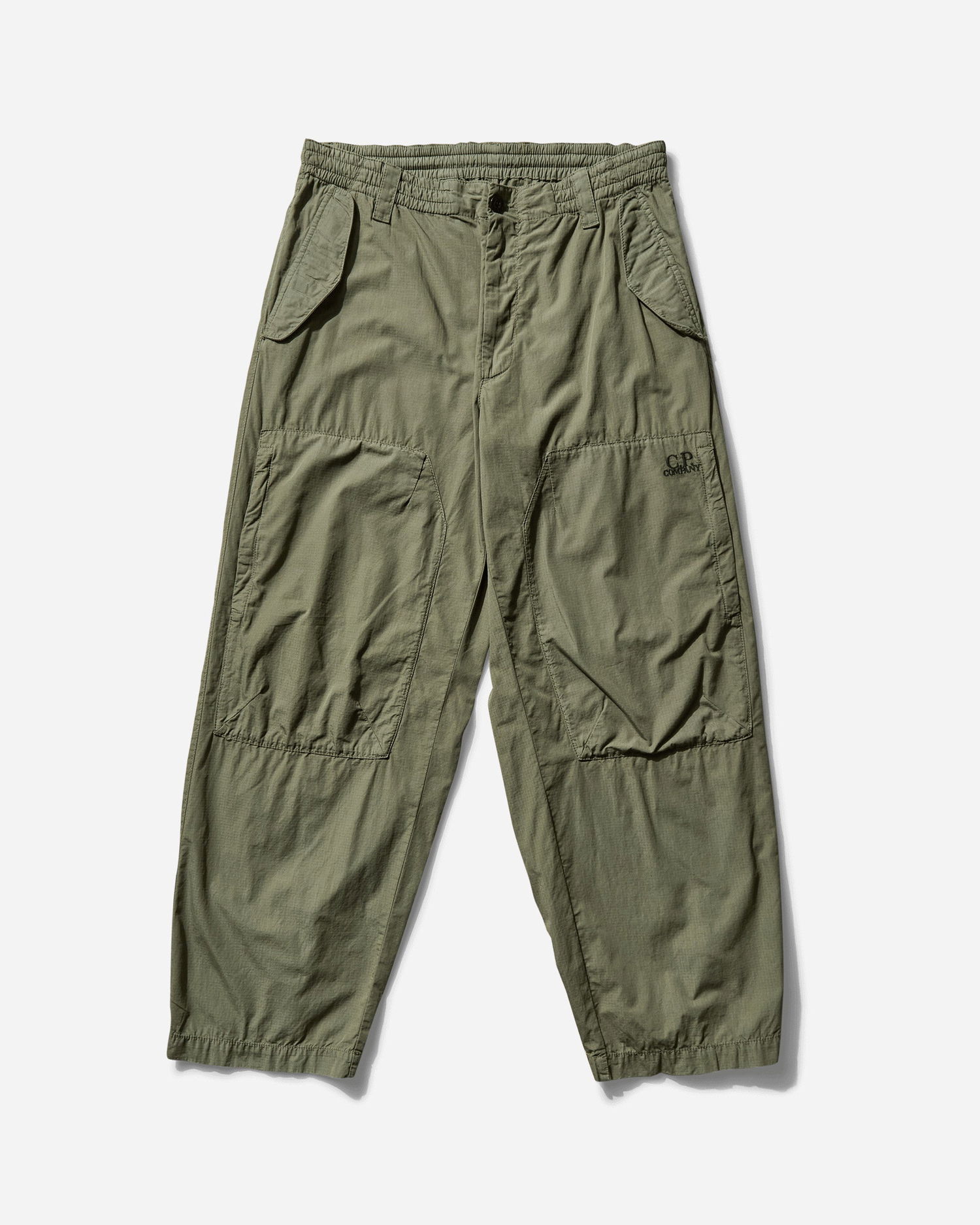 Cargo nohavice C.P. Company Flatt Nylon Loose Pants Zelené | 18CMPA272A-006272G 669, 0