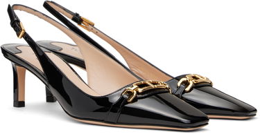 Tenisky a topánky Tom Ford TOM FORD Whitney Patent Leather Slingback Heels Čierna | W3522-LCL072G, 3