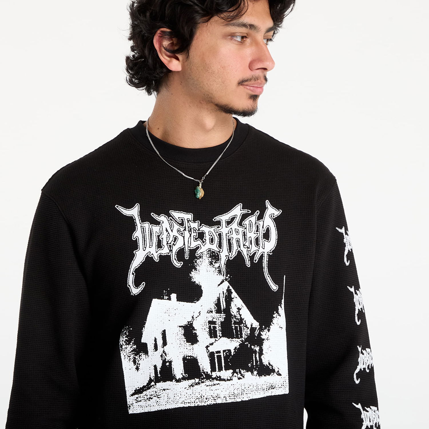 Mikina Wasted Paris Wasted Paris Ignited Thermal Sweatshirt Čierna | WP_000297, 1