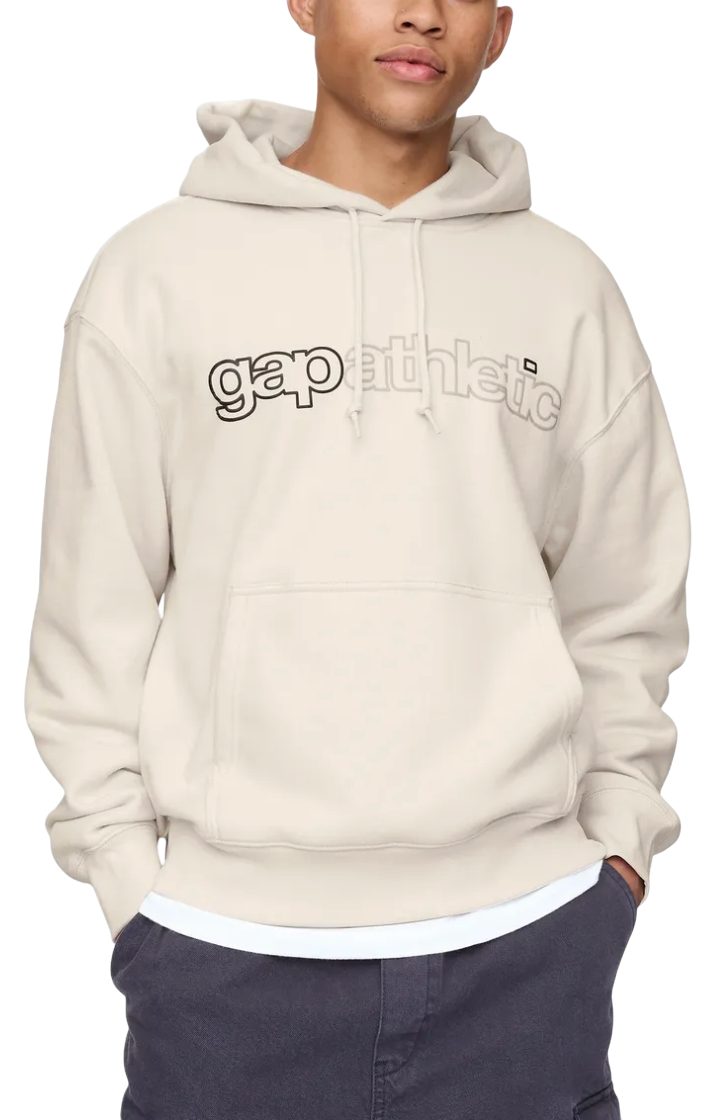 Mikina GAP Logo Athletic Hoodie Béžová | 646080-01, 0