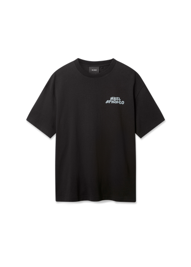 Tričko AXEL ARIGATO Soren Graphic T-Shirt Čierna | A3870002, 0