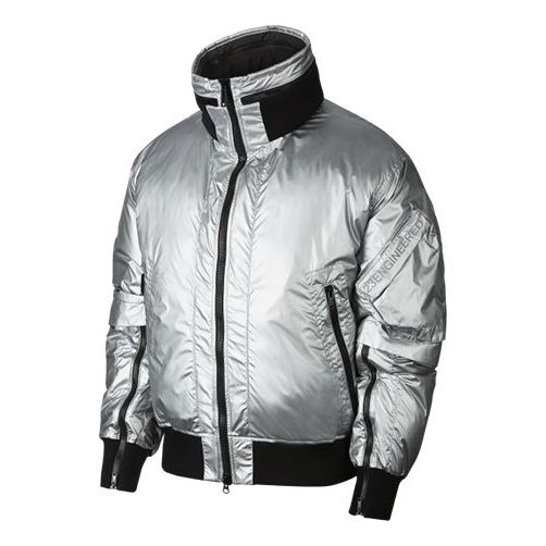 Bomber bunda Jordan Jordan 23 Engineered MA-1 Jacket Metalická | CQ2465-095, 0