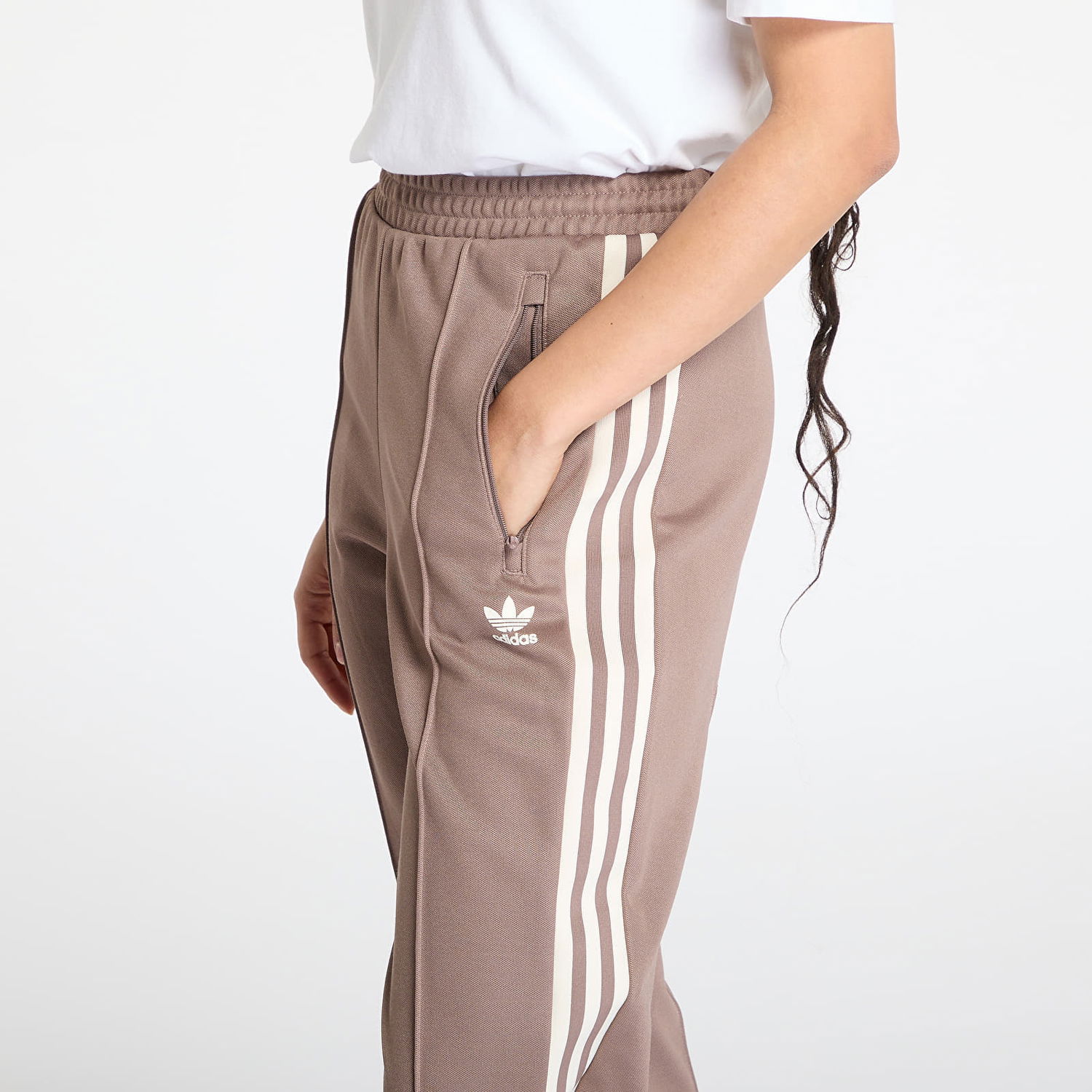 Tepláky adidas Originals Adicolor Classic Track Pants Regular Tapered Leg Hnedá | JC5792, 1
