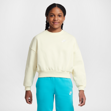 Mikina Nike Nike Sportswear Club Fleece Crewneck Sweatshirt Žltá | FZ9244-113, 0