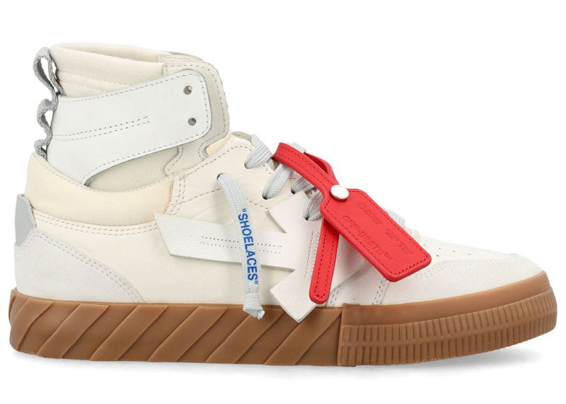 Tenisky a topánky Off-White Floating Arrow High Top Vulc White Cream Biela | OMIA225F23LEA0010102, 0