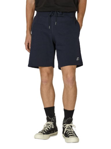 Šortky New Balance Small Logo Sweatshorts "Eclipse" Navy | MS23600ECL