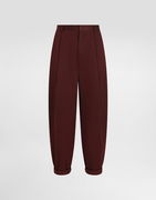 Dolce & Gabbana Cotton Gabardine Pants With Double Darts