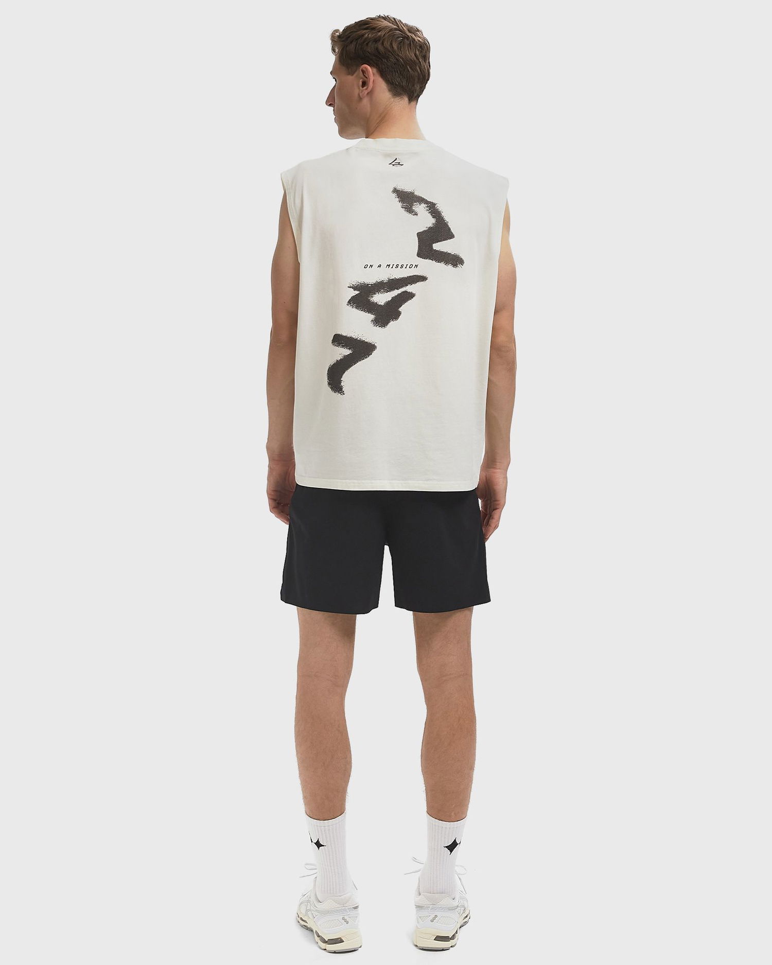 Tielko Represent Clo 247 Motion Oversized Tank Top Biela | 247M4149-72, 1
