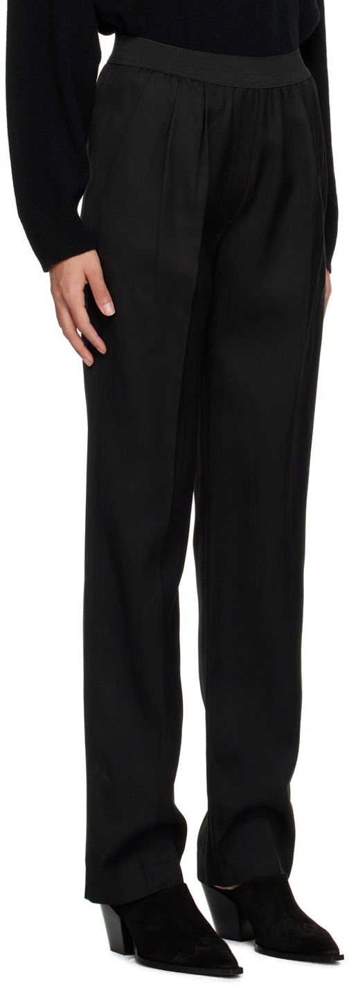 Nohavice Loulou de Saison Loulou de Saison Takaroa Trousers Čierna | TAKAROA, 1