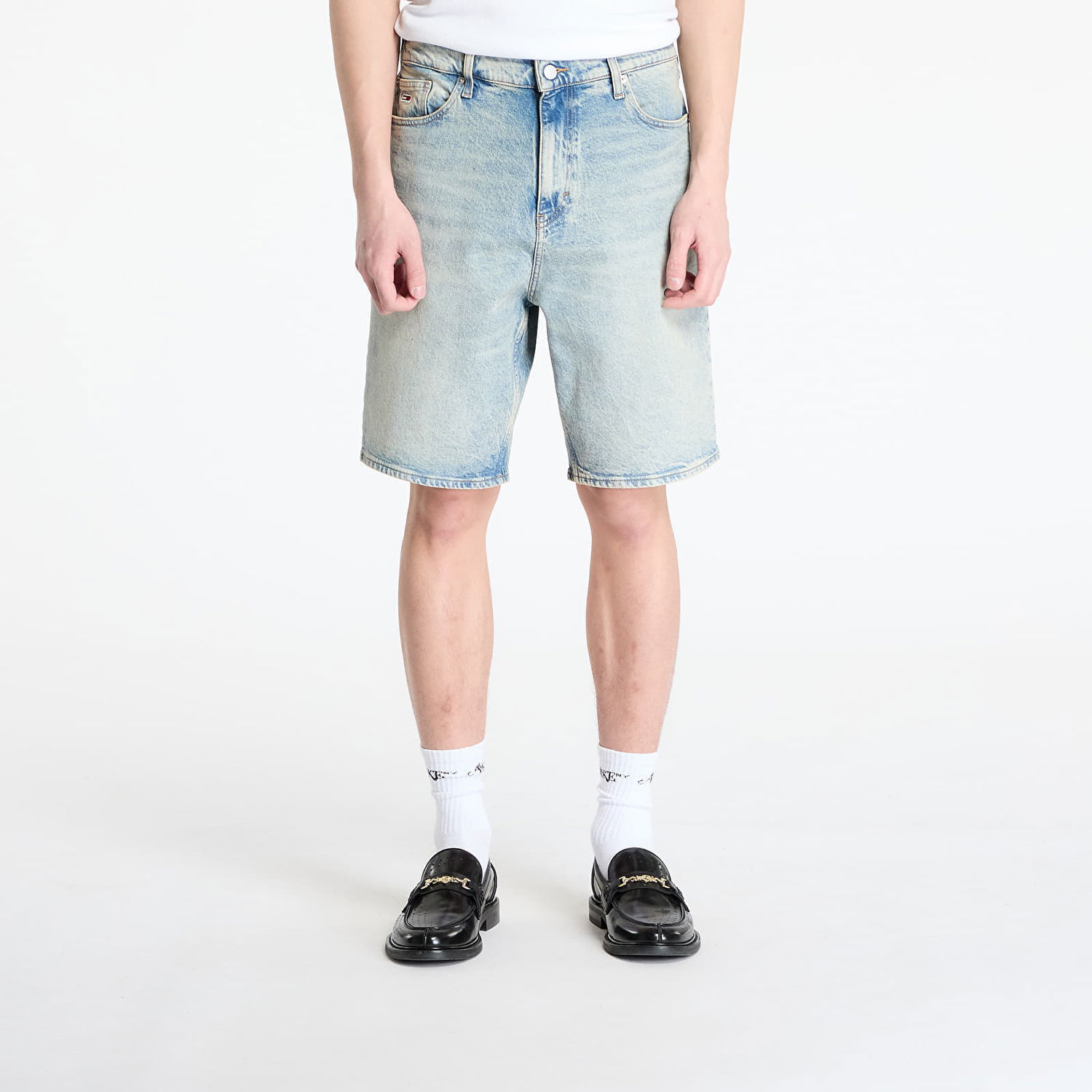 Šortky Tommy Hilfiger Tommy Jeans Isaac Relaxed Denim Shorts Modrá | DM0DM20958 1A5, 0