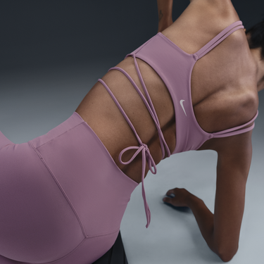 Podprsenka Nike Zenvy Strappy Wrap Sports Bra Fialová | FV6508-523, 4