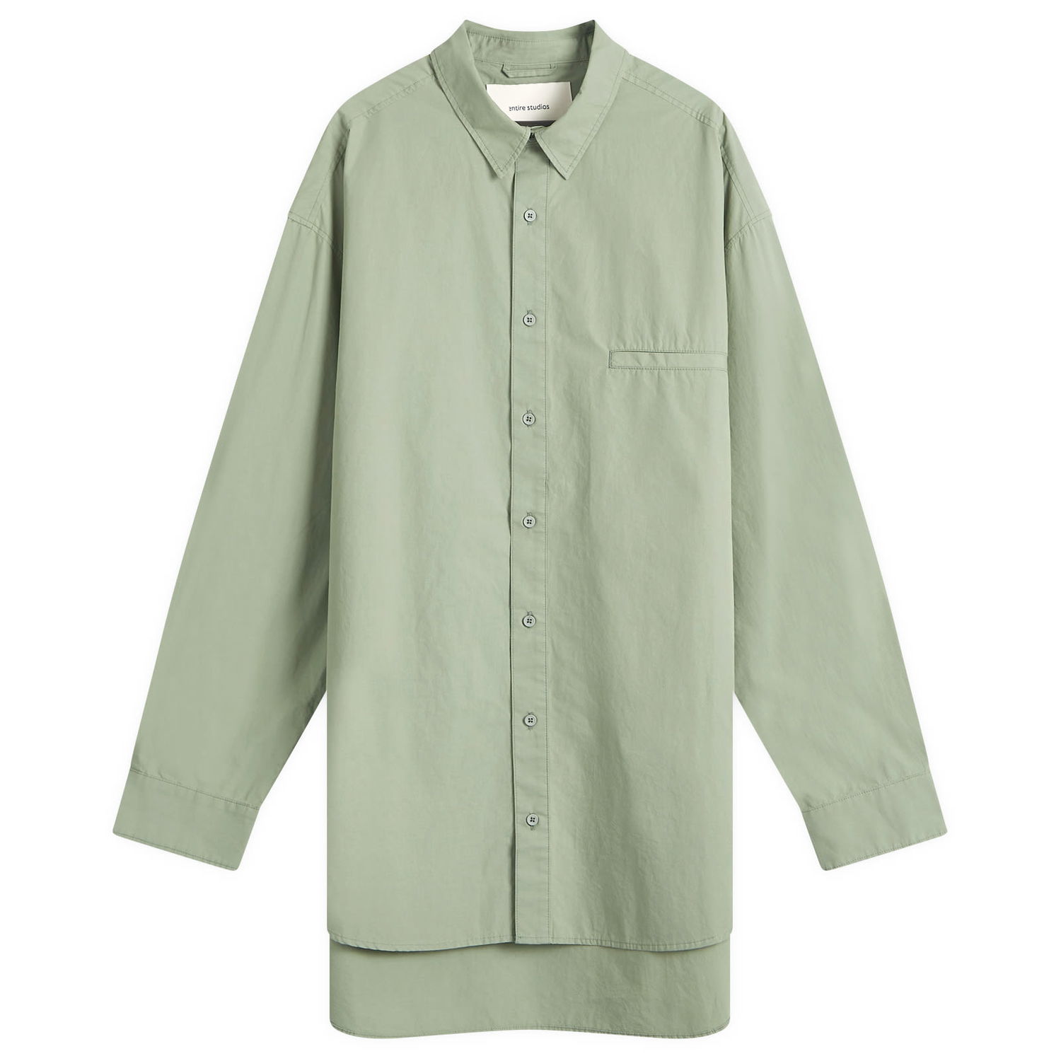 Košeľa Entire Studios Giant Shirt, Size Medium Zelené | ES2565SL, 1