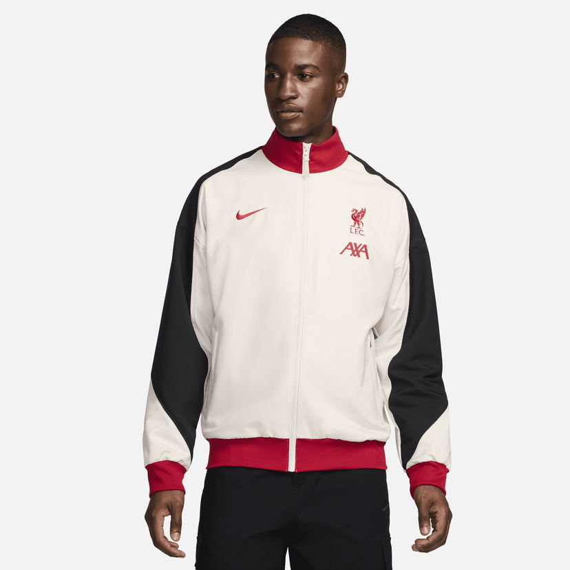 Bunda Nike Dri-FIT Liverpool FC Strike Béžová | HF3337-105