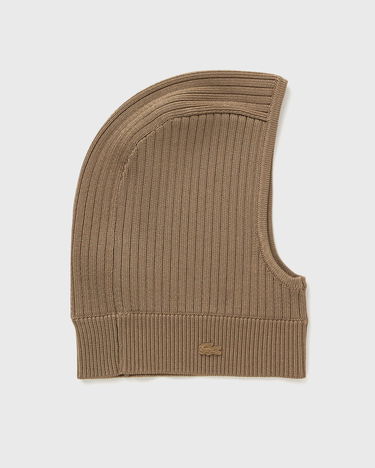 Kulicha Lacoste Lacoste Ribbed Knit Balaclava Hnedá | RB3788-52I, 1