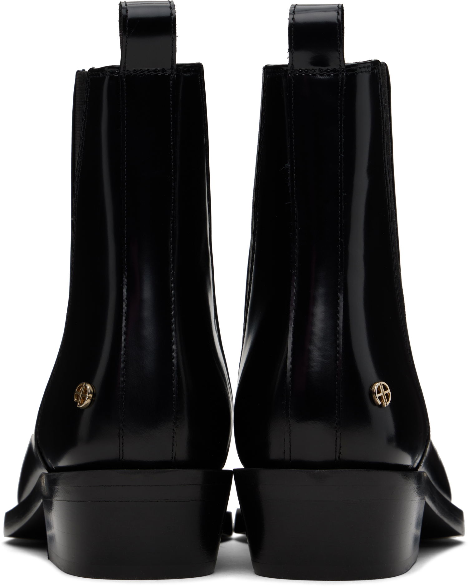 Oblečenie Anine Bing ANINE BING Bekah Flat Ankle Boots Čierna | A-14-10196-050, 1