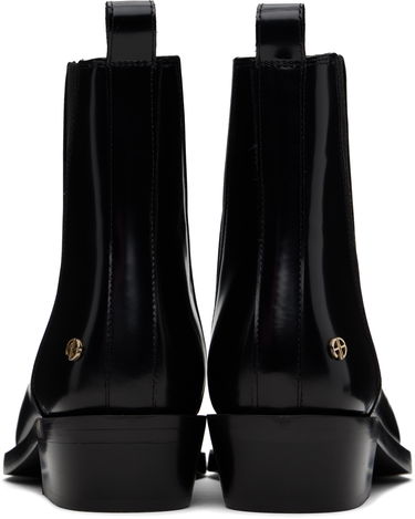 Oblečenie Anine Bing ANINE BING Bekah Flat Ankle Boots Čierna | A-14-10196-050, 1