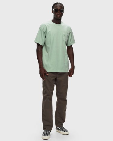 Tričko Patta Basic Washed Pocket T-Shirt Zelené | POC-BW24-1000-290-0276-142, 1