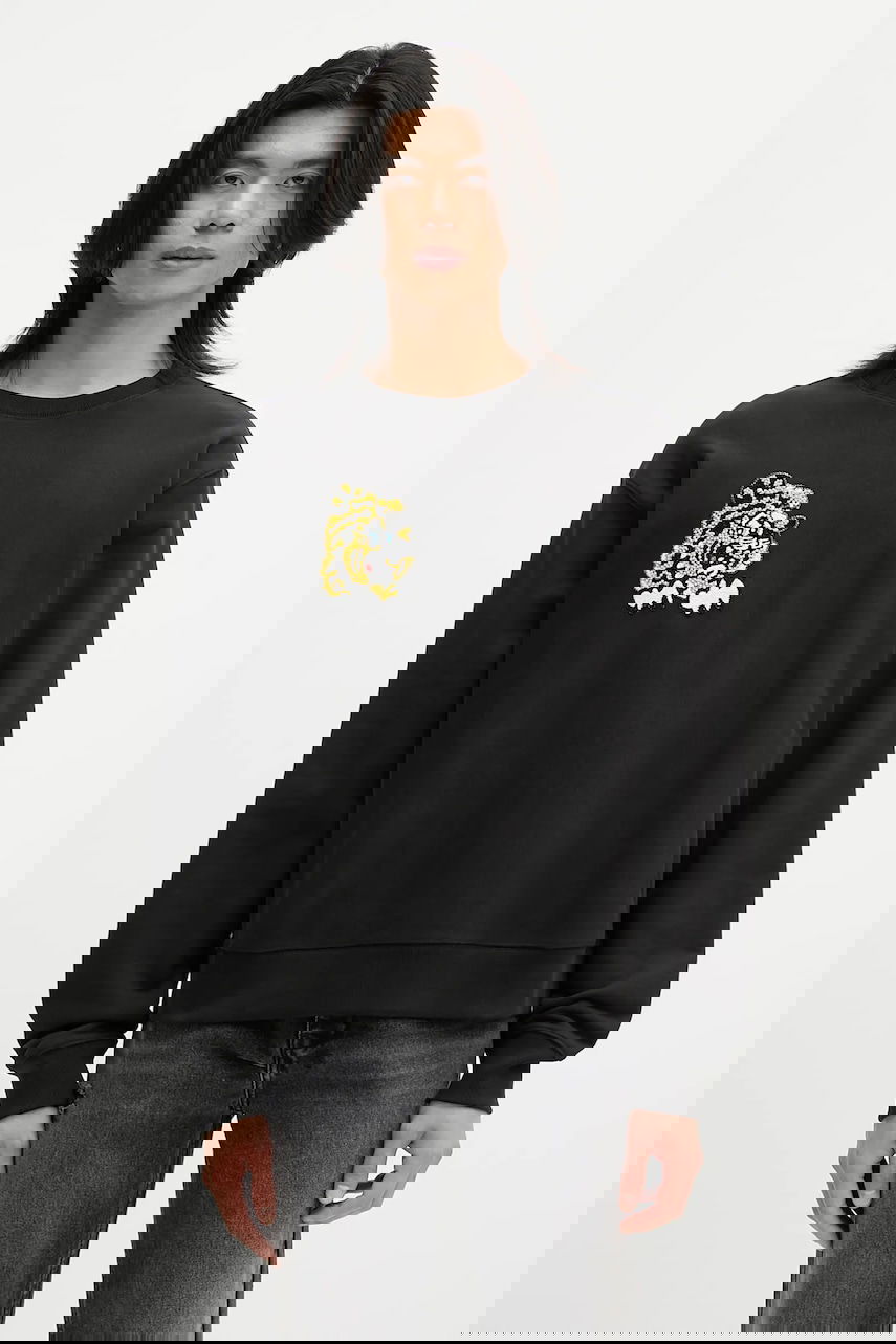 Mikina KENZO Kenzo Tiger Sweatshirt Čierna | FF55SW2744MC.99J, 0