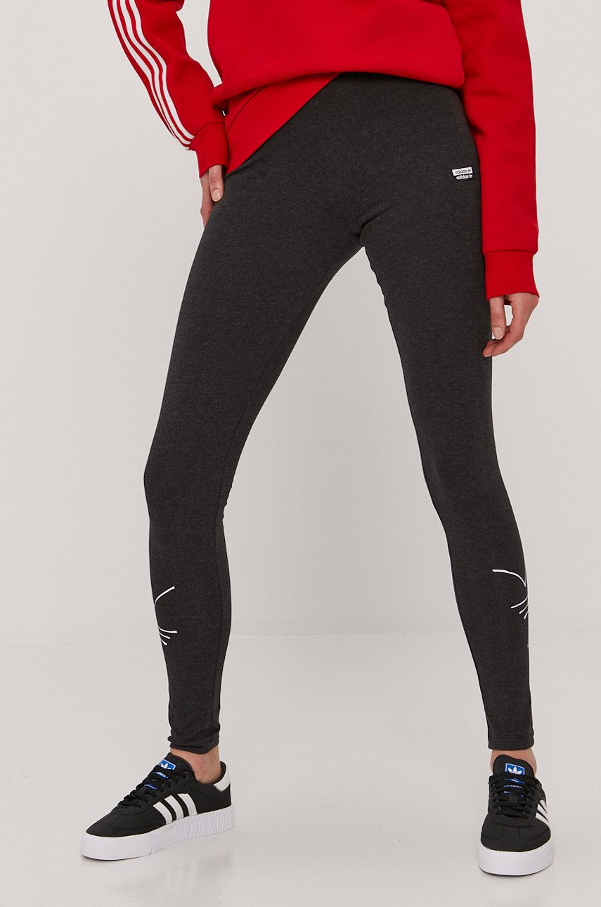 Legíny adidas Originals adidas Originals Printed Leggings Šedá | GN4321, 0